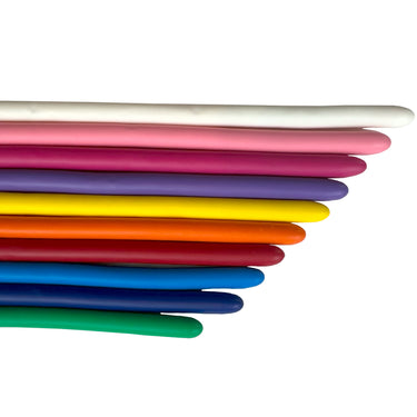 Nikaloon® Modellierballon Set mit Pumpe und Anleitung - Bunte Mischung 100 St.