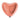 Rosegold Herz-Luftballon