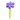 Luftballon Blume Lilac