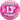 Happy Birthday 13 glitzer Pink Luftballon