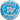 Happy Birthday 14 glitzer blau Luftballon