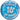Happy Birthday 16 glitzer blau Luftballon