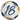 Happy Birthday 18 Blau-Marmor Luftballon