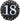 Happy Birthday 18 Glitzer Schwarz Luftballon