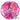 Happy Birthday 1 glitzer Pink Luftballon