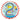 Happy Birthday 2 Giraffe Luftballon