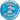 Happy Birthday 2 glitzer Blau Luftballon