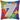 Happy Birthday 7 bunte Sterne Luftballon