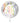 Frohe Ostern Rainbow Luftballon