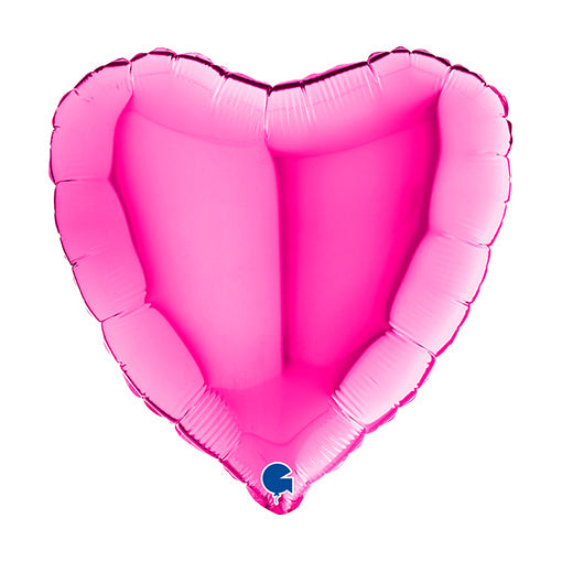 Pink Herz-Luftballon