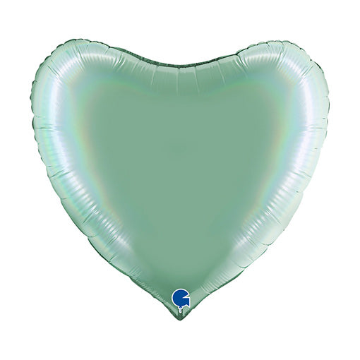 Platinum Tiffany Herz-Luftballon