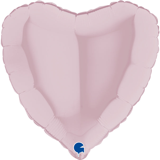 Pastell Pink Herz-Luftballon
