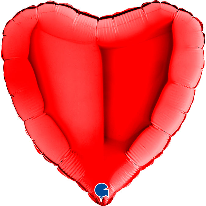 Roter Herz-Luftballon