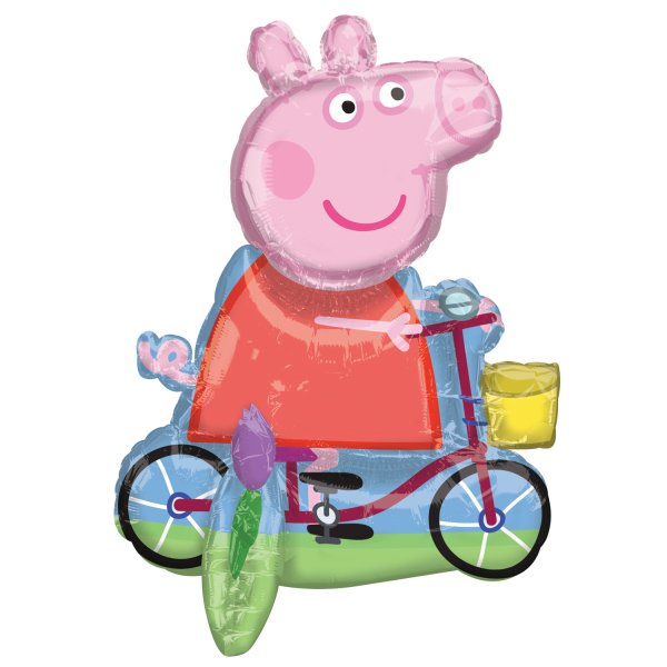Pepa Pig Fahrrad Luftballon