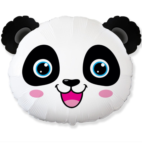 Panda Kopf Luftballon