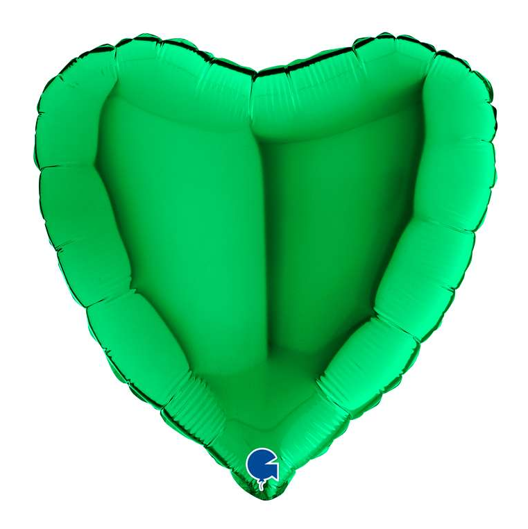 Grün Herz-Luftballon