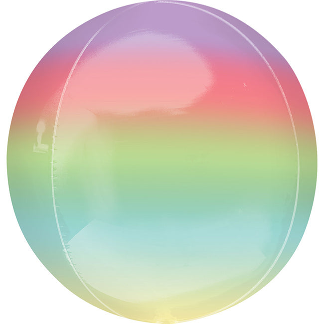 Fade Ombre Rainbow Orbz-Luftballon