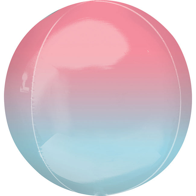 Fade Pink Orbz-Luftballon