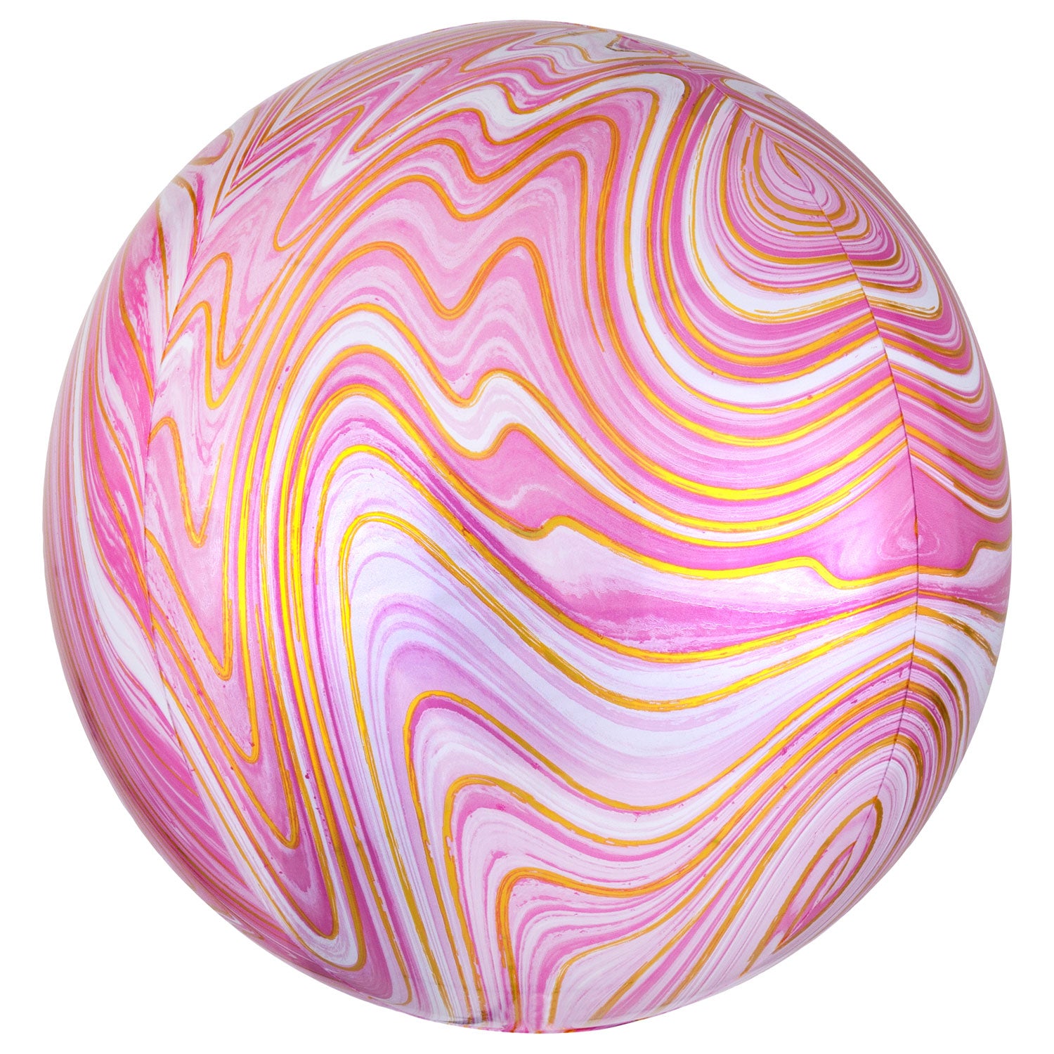 Marble Pink Orbz-Luftballon