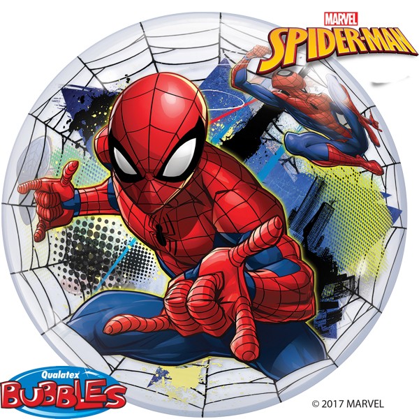 Spider Man Bubble-Luftballon