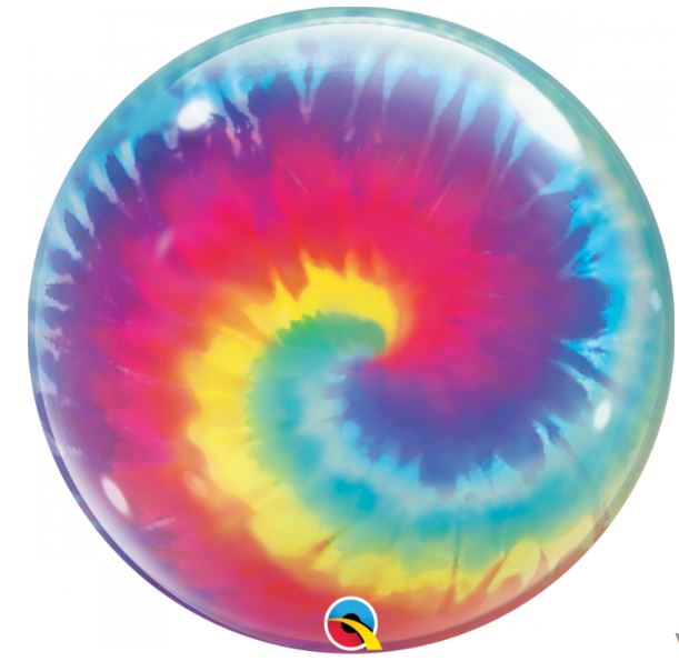 Tie Dye Swirl Bubble-Luftballon