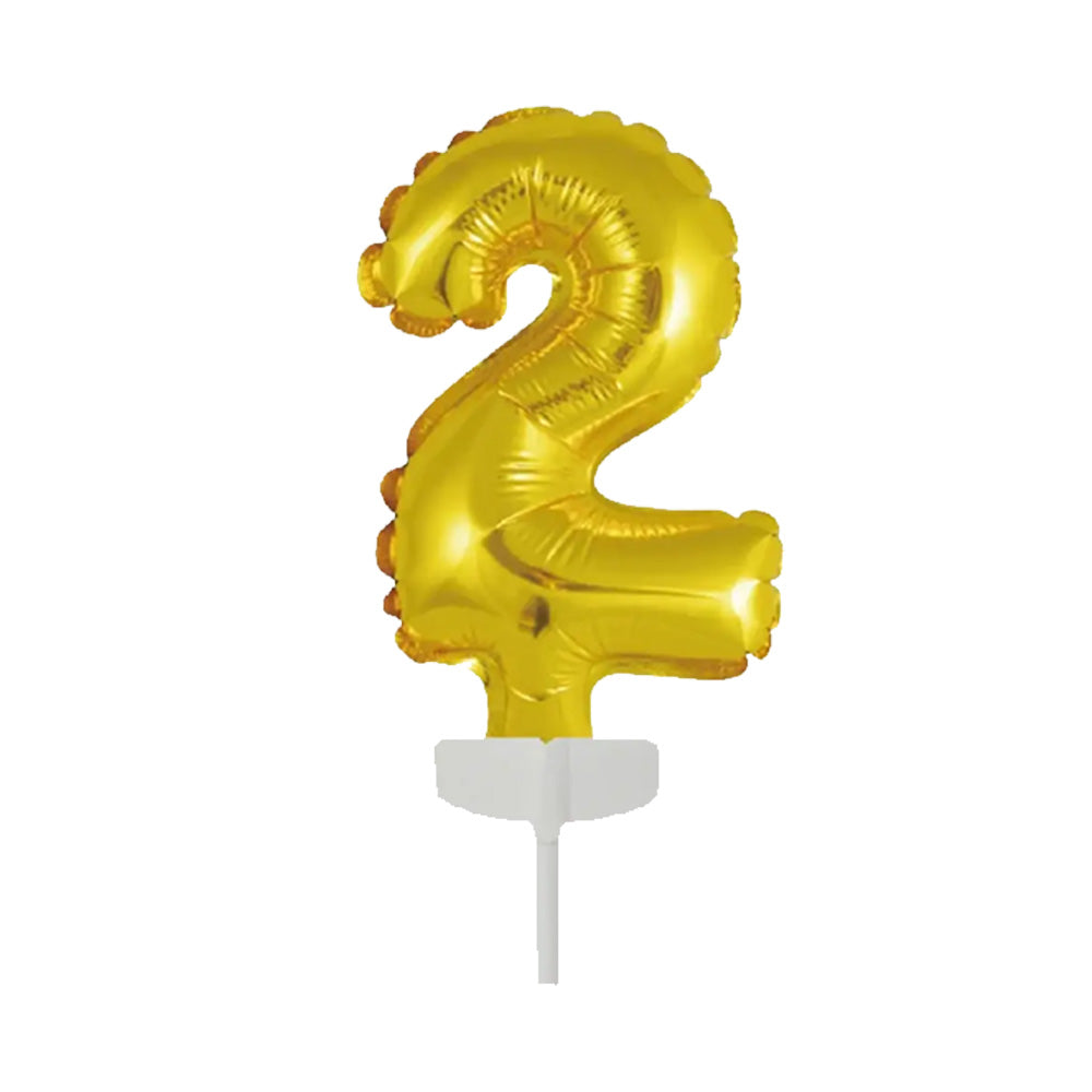 Cakeballoon Gold 0-9
