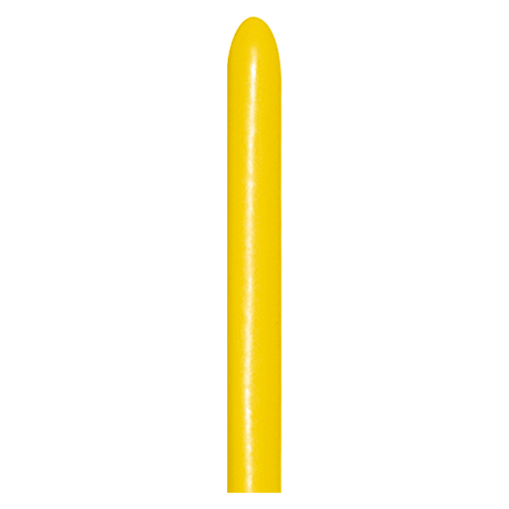 Bio Modellierballon 260 Nikaloon® gelbgold 50 Stück