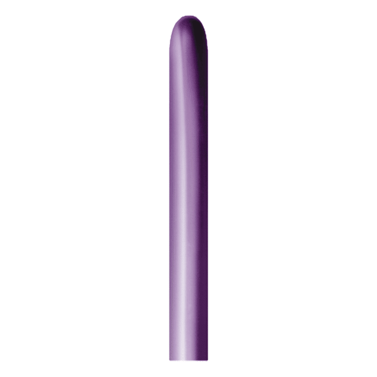 Bio Modellierballon 260 Nikaloon® chromglanz violett 50 Stück