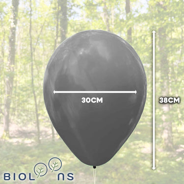 Bio Luftballon Bioloons® 30cm - 500 Metallic Mischung 50 St.