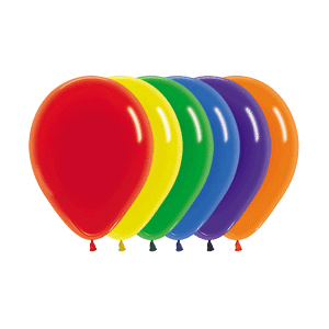 Bio Luftballon Bioloons® 30cm - 300 Kristall Mischung 50 St.