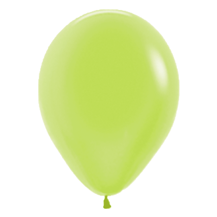 Bio Luftballon Bioloons® 30cm neon grün 50 Stück