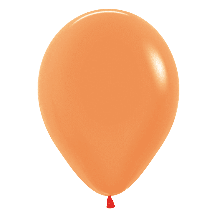 Bio Luftballon Bioloons® 30cm neon orange 50 Stück