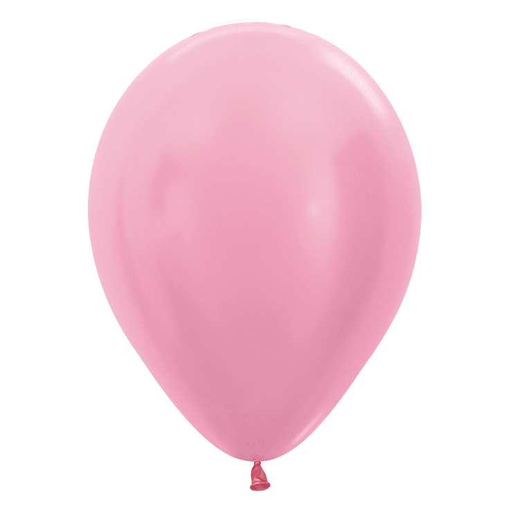Bio Luftballon Bioloons® 30cm samt rosa 50 Stück