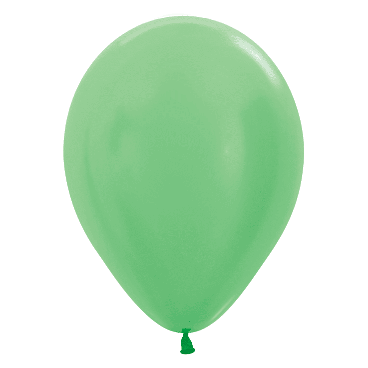 Bio Luftballon Bioloons® 30cm samt grün 50 Stück
