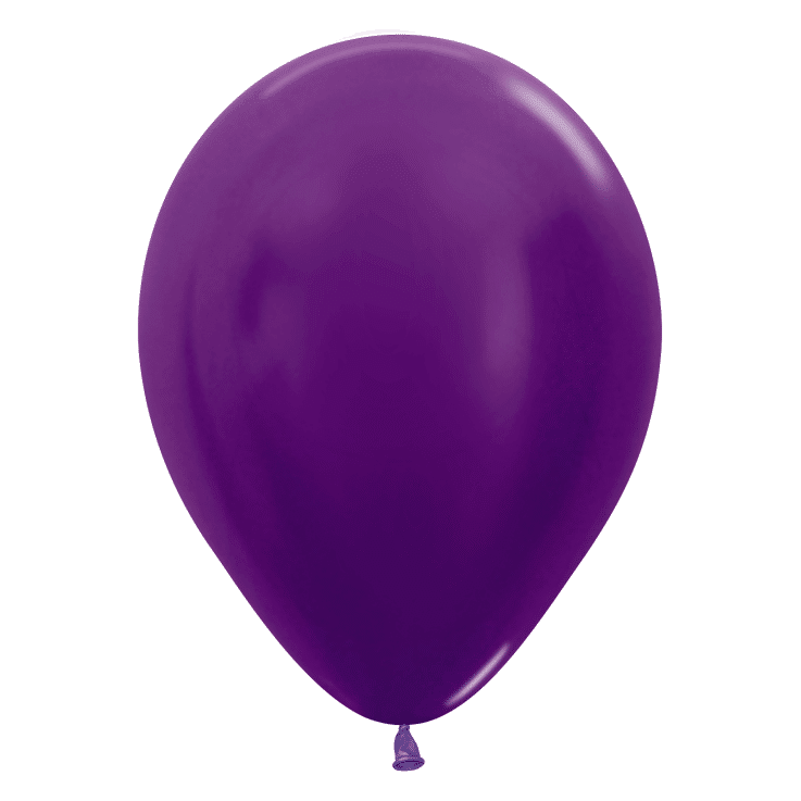 Bio Luftballon Bioloons® 30cm violett metallic 50 Stück