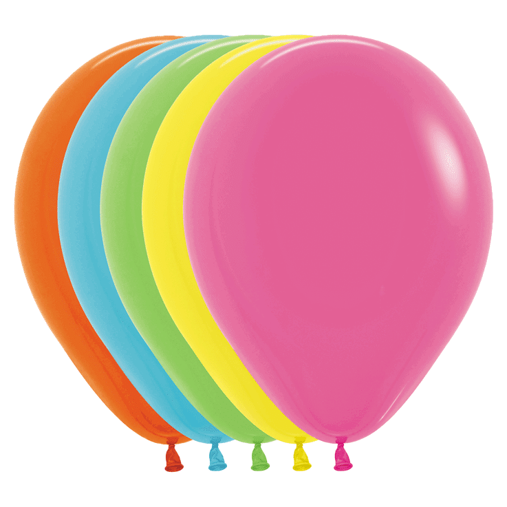Bio Luftballon Bioloons® 30cm - 002 Tropical Mischung 12 Stück
