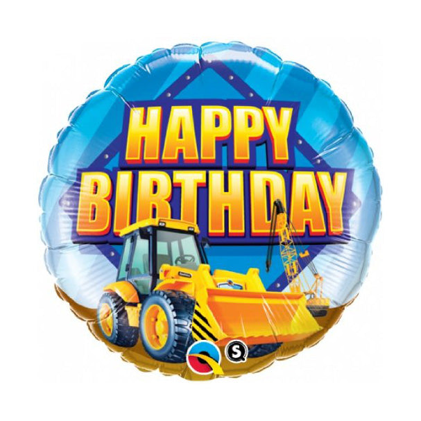 Happy Birthday Bagger Luftballon